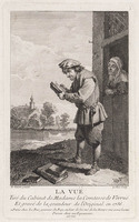 KG 13293
<br/>
De vijf zintuigen: zicht
<br/>
<em>Lebas, Jacques Philippe (1707-1783)</em>